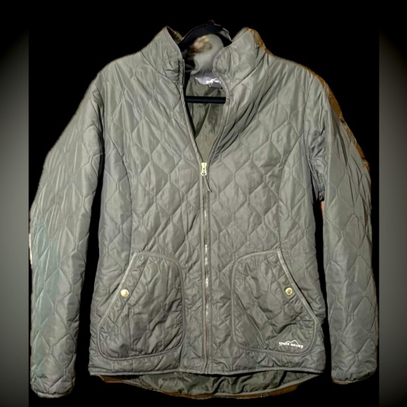 Eddie Bauer Women's Quilted Jacket in Olive - Picture 1 of 6